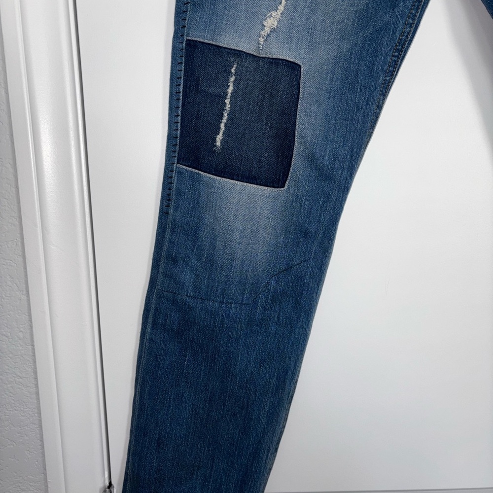 Rag & Bone Rosa Distressed
Patchwork Boyfriend Je… - image 6